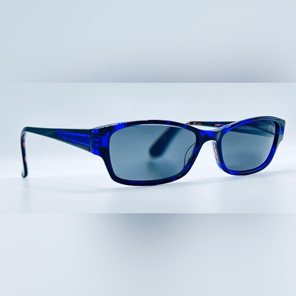 Vintage Pro Design 1748 Purple Oval Sunglasses Frames Only
